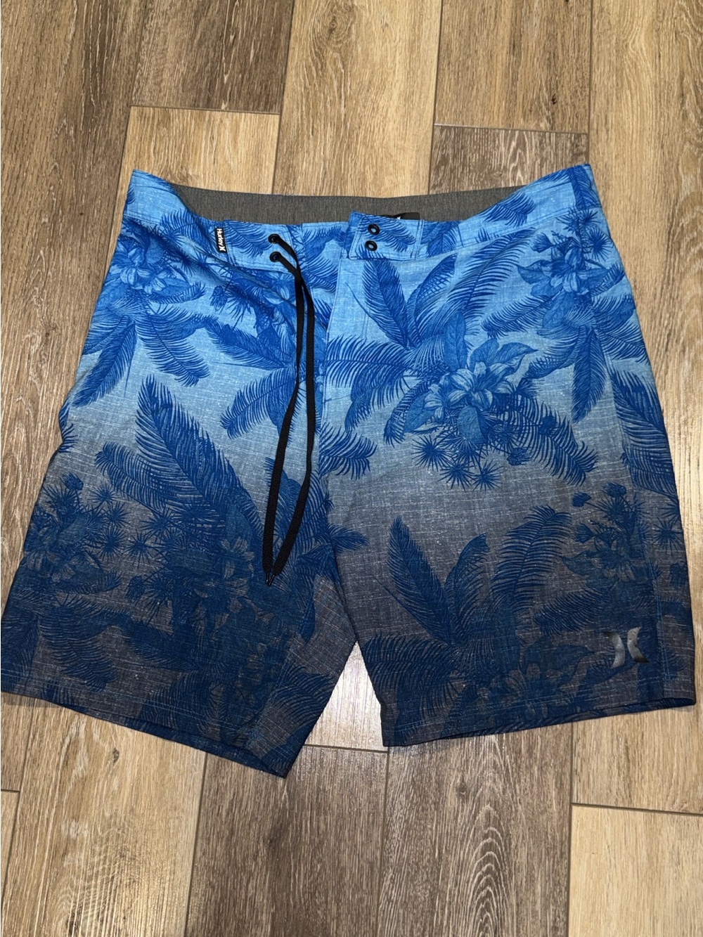 Hurley Blue Ombre Tropical Board Shorts